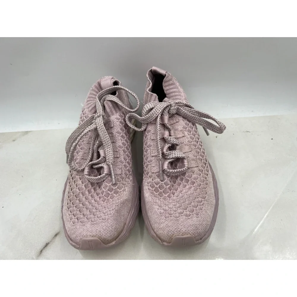 Nobull Shoes Womens Sz 7 Aspire Knit Runner Lace Athletic Workout Lilac Purple
